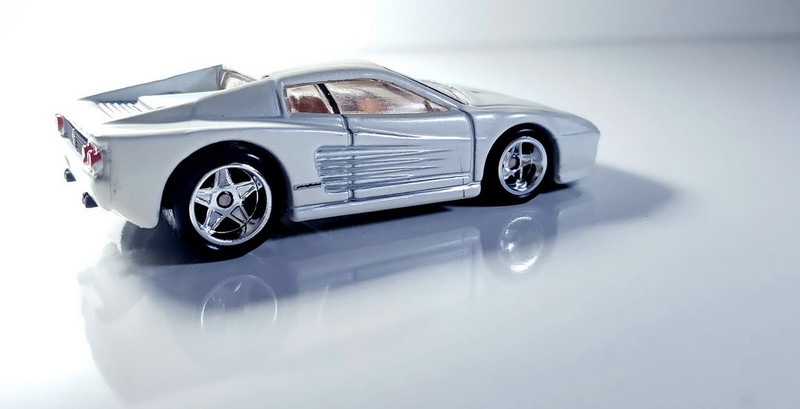 Illustration for article titled A white Ferrari